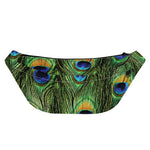 Peacock Tail Print Fanny Pack