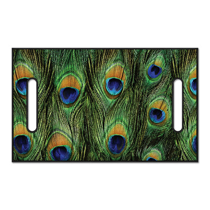 Peacock Tail Print Golf Cart Seat Cover