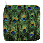 Peacock Tail Print Hand Towel
