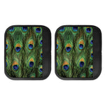 Peacock Tail Print Handle Covers