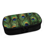 Peacock Tail Print Insulin Cooler Travel Case