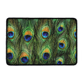 Peacock Tail Print Kitchen Mat