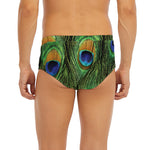 Peacock Tail Print Men's Briefs
