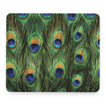 Peacock Tail Print Mouse Pad