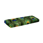Peacock Tail Print Piano Keyboard Cover