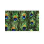 Peacock Tail Print Polyester Flag