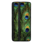 Peacock Tail Print Refrigerator Handle Covers