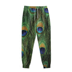 Peacock Tail Print Sweatpants