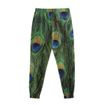Peacock Tail Print Sweatpants