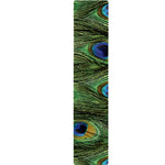 Peacock Tail Print Table Runner
