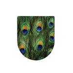 Peacock Tail Print Toilet Lid Cover