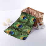 Peacock Tail Print Towel