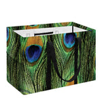 Peacock Tail Print Utility Tote Bag