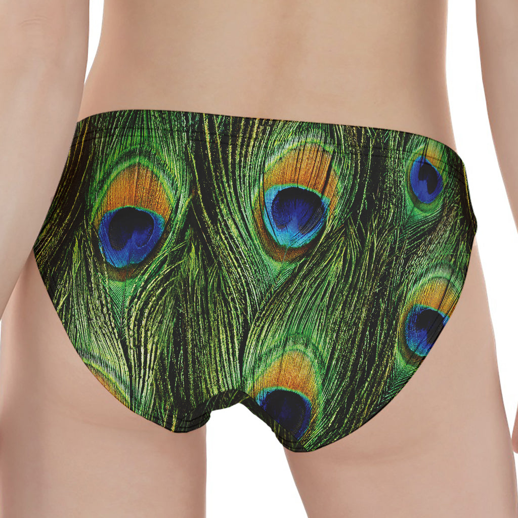 Peacock Tail Print Women's Panties