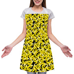 Peeled Banana Pattern Print Adjustable Apron
