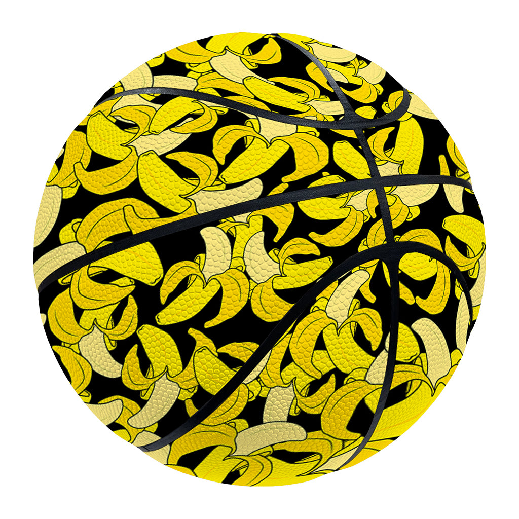 Peeled Banana Pattern Print Basketball