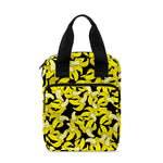 Peeled Banana Pattern Print Bible Tote Bag