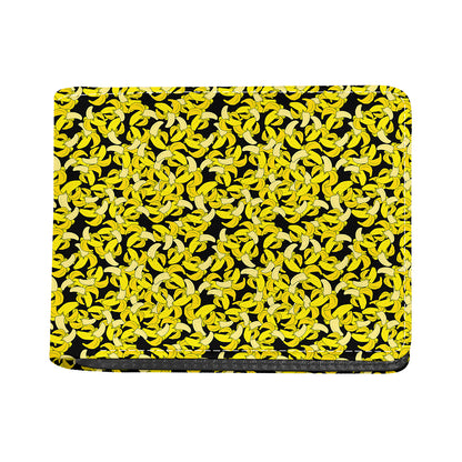 Peeled Banana Pattern Print Bifold Wallet