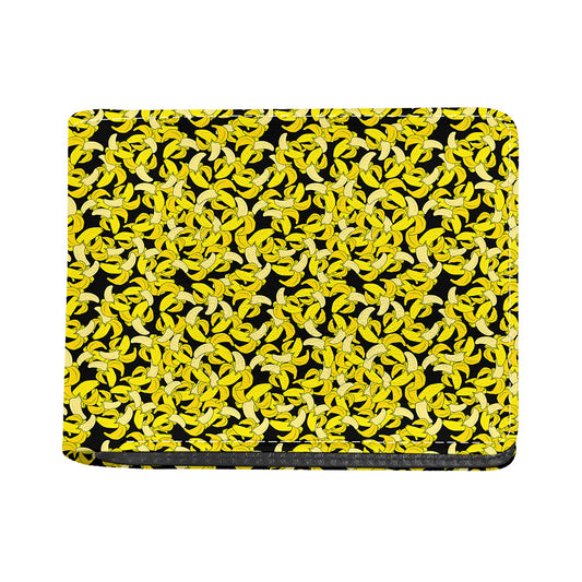 Peeled Banana Pattern Print Bifold Wallet