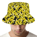 Peeled Banana Pattern Print Bucket Hat