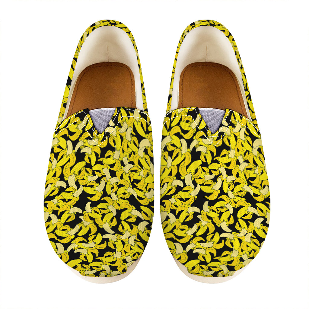 Peeled Banana Pattern Print Casual Shoes