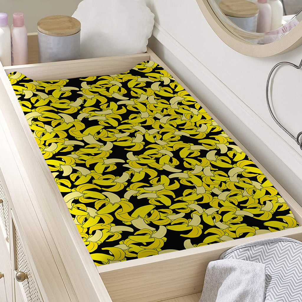 Peeled Banana Pattern Print Changing Pad Cover