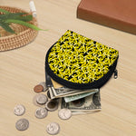 Peeled Banana Pattern Print Coin Purse