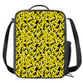 Peeled Banana Pattern Print Crossbody Lunch Bag