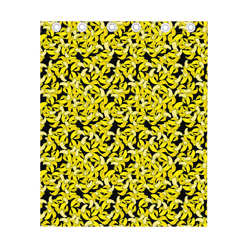 Peeled Banana Pattern Print Curtain