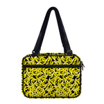 Peeled Banana Pattern Print Double Strap Bible Bag