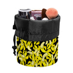Peeled Banana Pattern Print Drawstring Makeup Bag