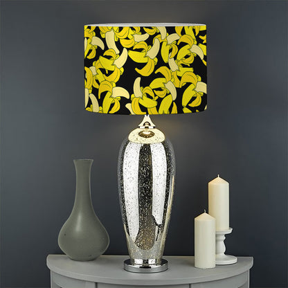 Peeled Banana Pattern Print Drum Lamp Shade