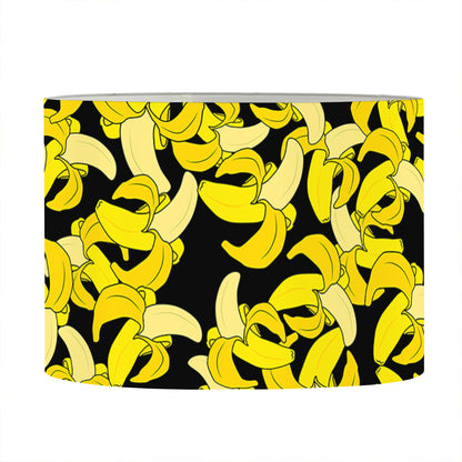 Peeled Banana Pattern Print Drum Lamp Shade