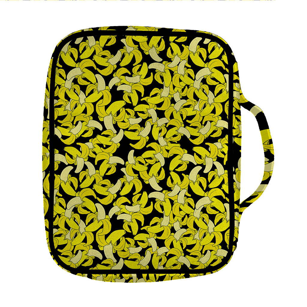 Peeled Banana Pattern Print Front Pocket Bible Bag