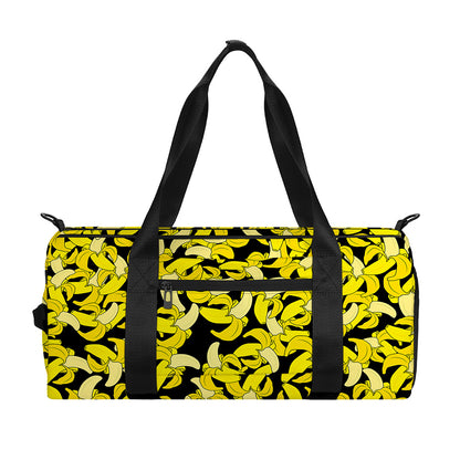Peeled Banana Pattern Print Gym Bag