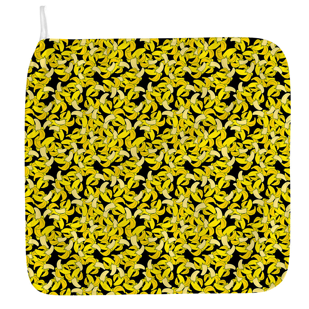 Peeled Banana Pattern Print Hand Towel