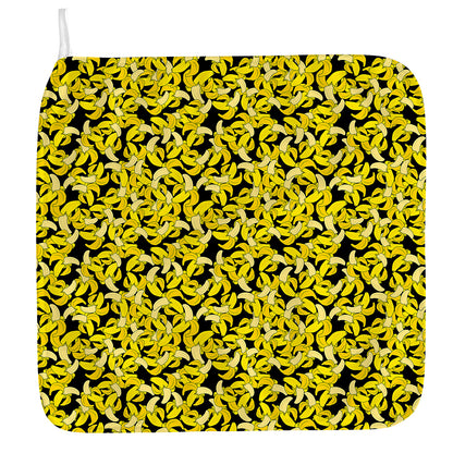 Peeled Banana Pattern Print Hand Towel