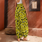 Peeled Banana Pattern Print Harem Pants