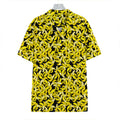 Peeled Banana Pattern Print Hawaiian Shirt