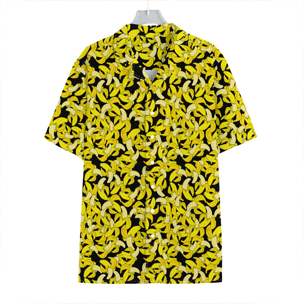 Peeled Banana Pattern Print Hawaiian Shirt