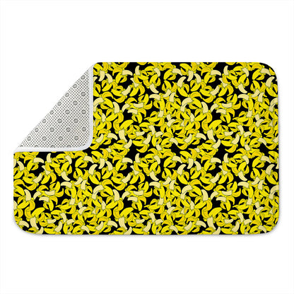 Peeled Banana Pattern Print Indoor Door Mat