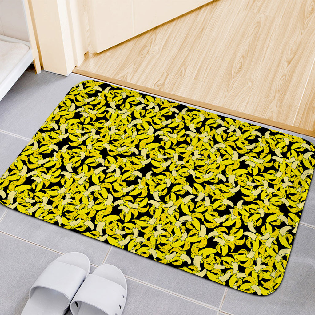 Peeled Banana Pattern Print Indoor Door Mat