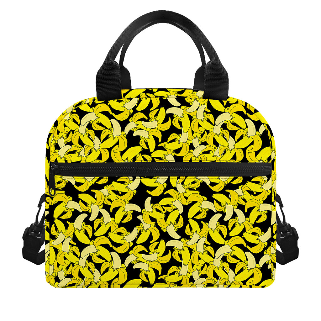 Peeled Banana Pattern Print Insulated Lunch Bag