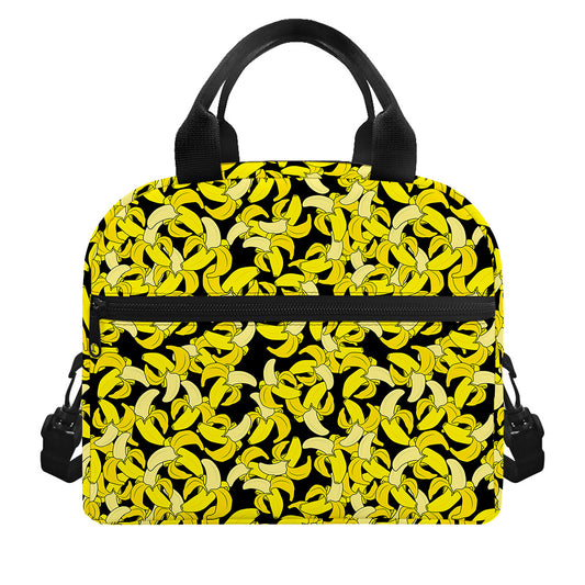 Peeled Banana Pattern Print Insulated Lunch Bag