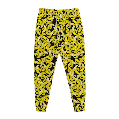Peeled Banana Pattern Print Jogger Pants