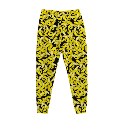 Peeled Banana Pattern Print Jogger Pants