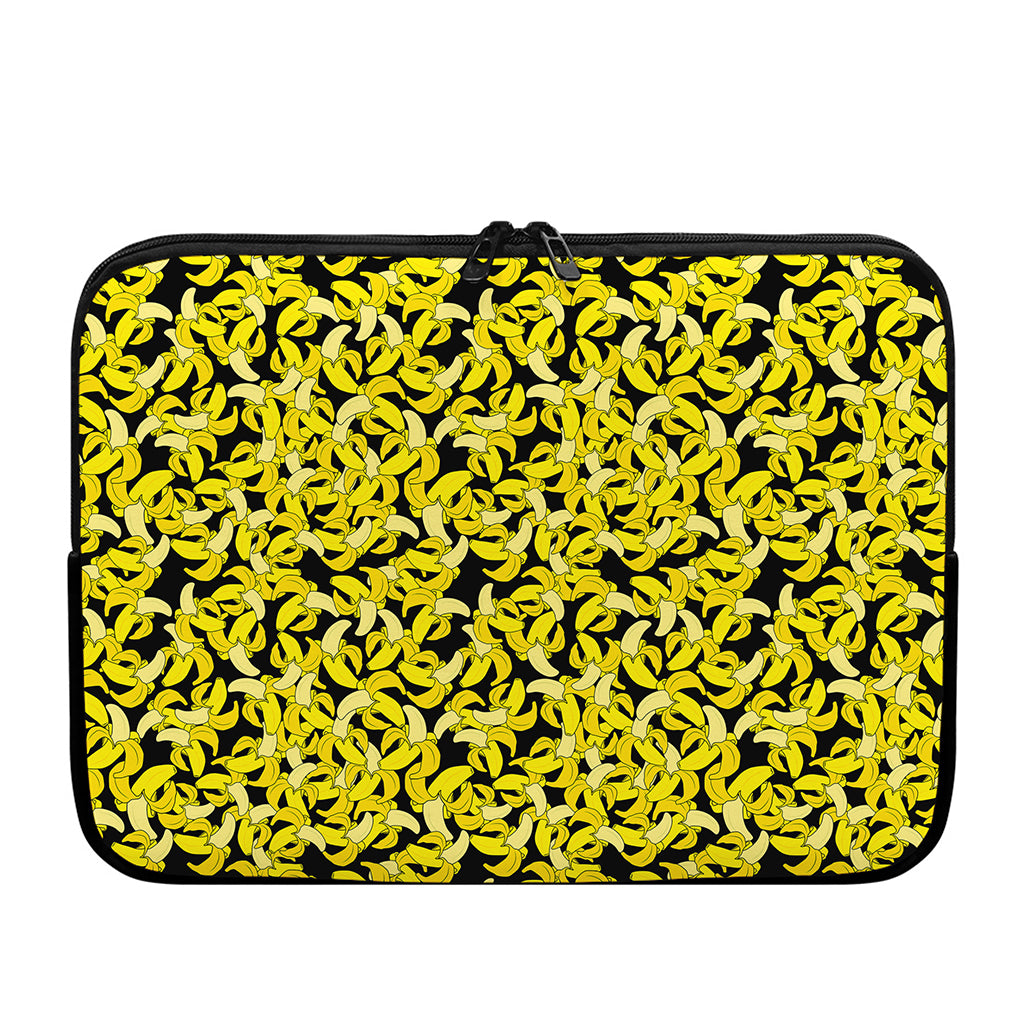 Peeled Banana Pattern Print Laptop Sleeve