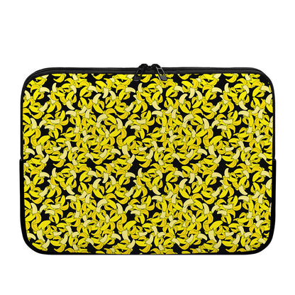 Peeled Banana Pattern Print Laptop Sleeve