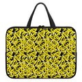 Peeled Banana Pattern Print Laptop Sleeve With Handle