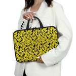 Peeled Banana Pattern Print Laptop Sleeve With Handle